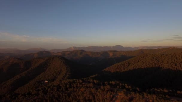 Montañas Málaga Andalucía España Hermoso Paisaje — Vídeos de Stock