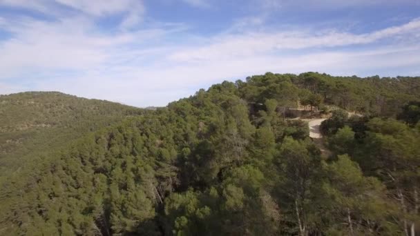 Bergen Malaga Andalusien Spanien Vackert Landskap — Stockvideo