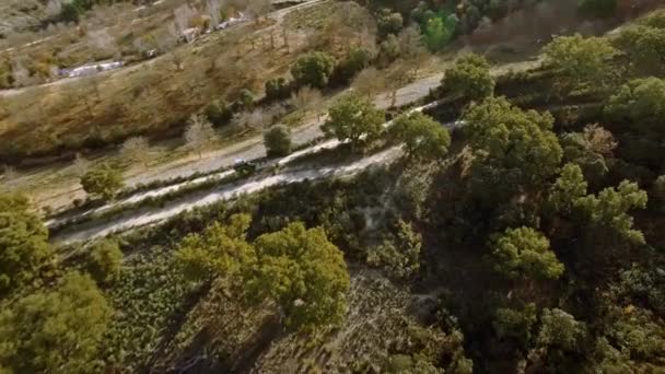 Beautiful Aerial Andalusian Landscapes Spain — Wideo stockowe