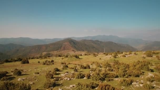 Landschappen Rond Castellar Hug Pyreneeën Spanje — Stockvideo