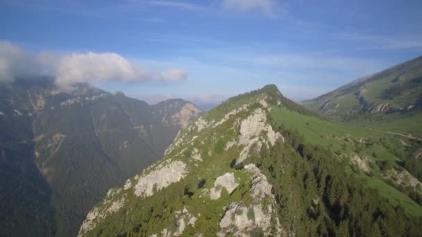Sierra Pedregosas Berg Pyrenéerna Spanien — Stockvideo