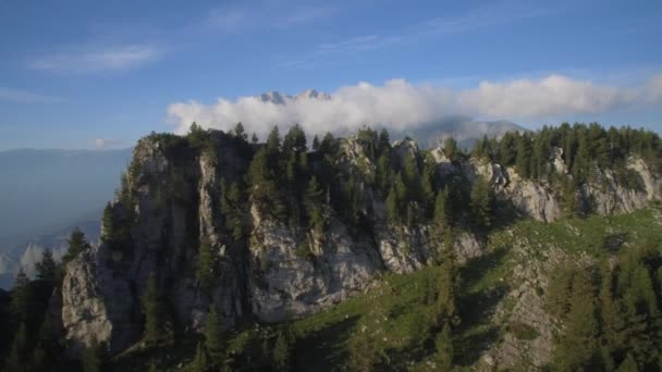 Die Berge Der Sierra Pedregosa Pyrenäen Spanien — Stockvideo
