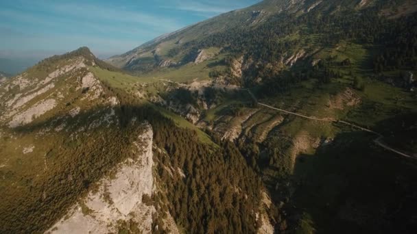 Mountains Sierra Pedregosa Pyrenees Španělsko — Stock video