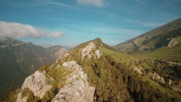 Montagne Della Sierra Pedregosa Pirenei Spagna — Video Stock