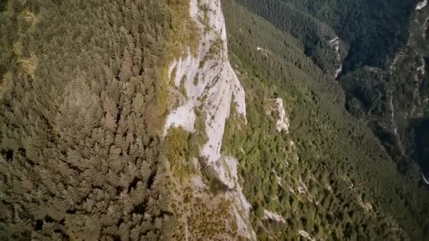 Mountains Mirador Gresolet Pyrenees Spain — Stock Video