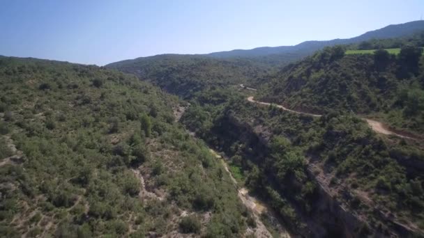 Delramillar Gorge Pyrenees 西班牙 — 图库视频影像