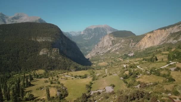 Serveto Mountain Village Pirinéus Espanha — Vídeo de Stock