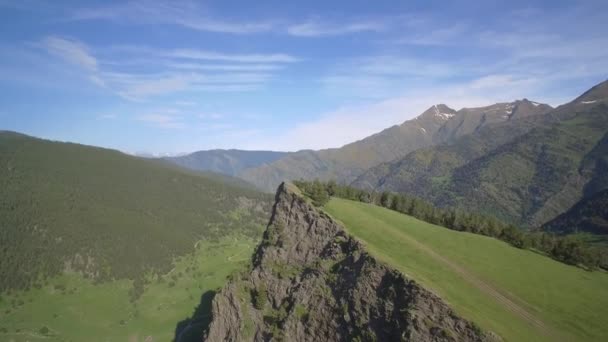 Alt Prineu Ulusal Parkı Pireneler Spanya — Stok video