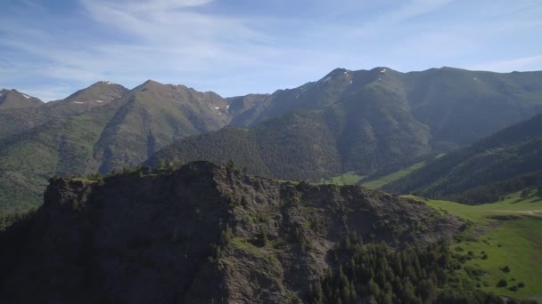 Национальный Парк Альт Принеу Пиренеи Испания — стоковое видео