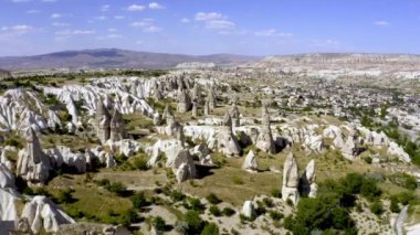 Türkiye 'deki Goereme, Kapadokyaca Manzaraları manzarası