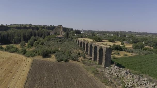 공중선 Aspendos Aqueduct Aspendos Kemeri — 비디오