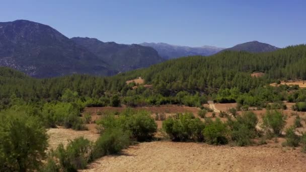 土耳其Cukurca Aera山美丽的空中景观 — 图库视频影像