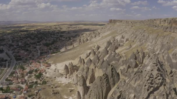 Selime Katedrali Nin Güzel Manzarası Rock City Türkiye — Stok video