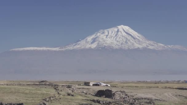 Foot Mount Ararat Turkey — Wideo stockowe