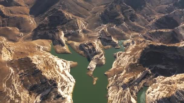 Вид Повітря Річку Тигр Бетмен Мардін Йолу Туреччина — стокове відео