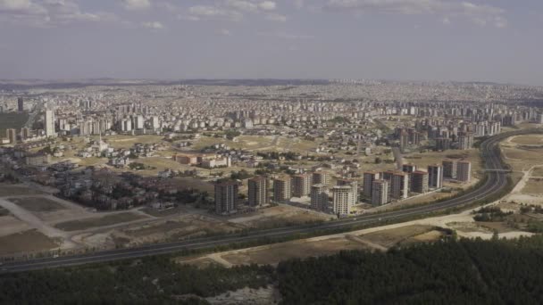 Hava Manzarası Gaziantep Türkiye — Stok video