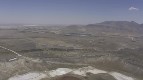 美しい空中眺め クレーター湖 トルコ トルコ — ストック動画