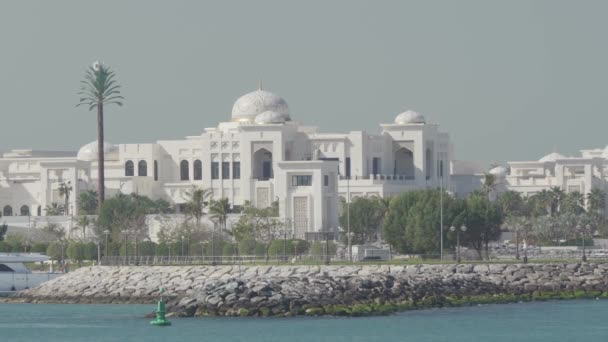 Emirates Sarayı Abu Dhabi Birleşik Arap Emirlikleri — Stok video