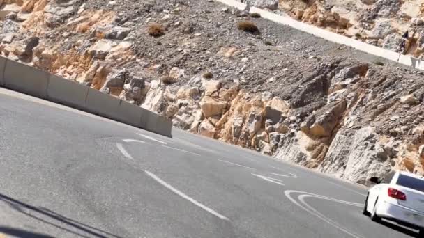 Jebel Jais Supersportscar Ralley Birleşik Arap Emirlikleri — Stok video