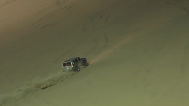 Car Stunt Race Moreeb Dune Liwa International Festival Abu Dhabi — Stock video