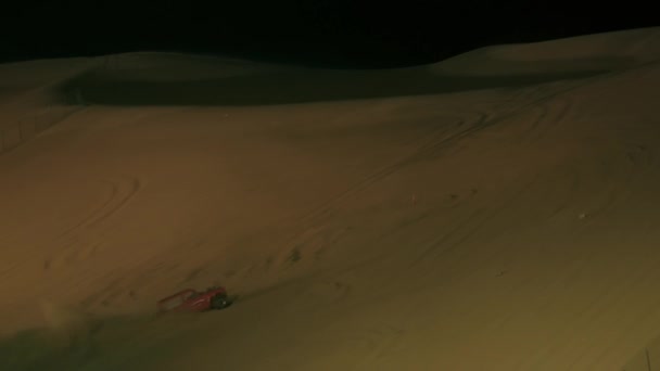Car Stunt Race Moreeb Dune Liwa International Festival Abu Dhabi — Vídeo de stock