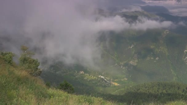 Tende Beautiful Western Alps France — Vídeo de stock