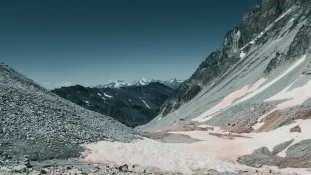 Mont Sommelier France Nature Scenic View — Vídeo de Stock