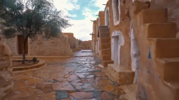 カルサ タウィーン チュニジアのデイタイムビュー — ストック動画