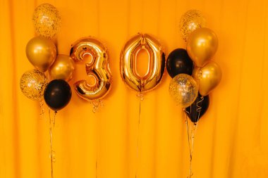 Dekorasyon için 30 yıl doğum günü, yıldönümü.