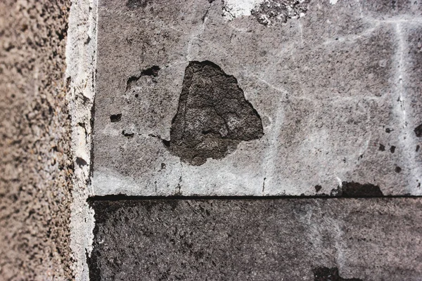 Grunge Grijze Oude Vuile Betonnen Muur Donkergrijze Abstracte Achtergrond Textuur — Stockfoto