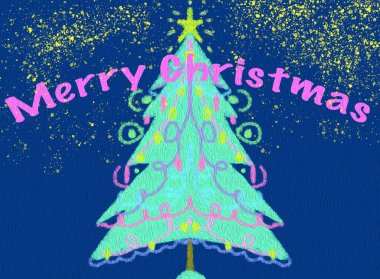 2025 yılının en güzel yılbaşı ağacına karşı pembe bir 