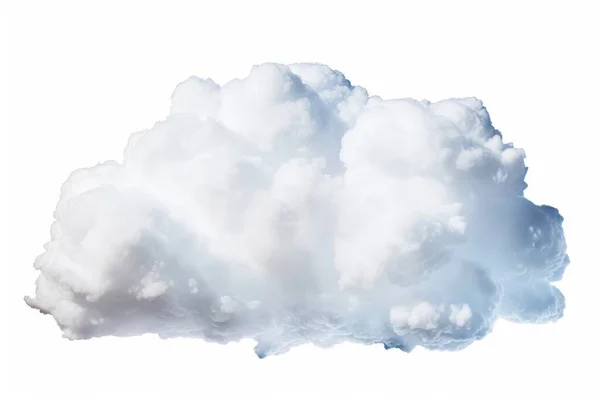 Şeffaf arkaplanda beyaz bulutlar izole edildi, png dosyası