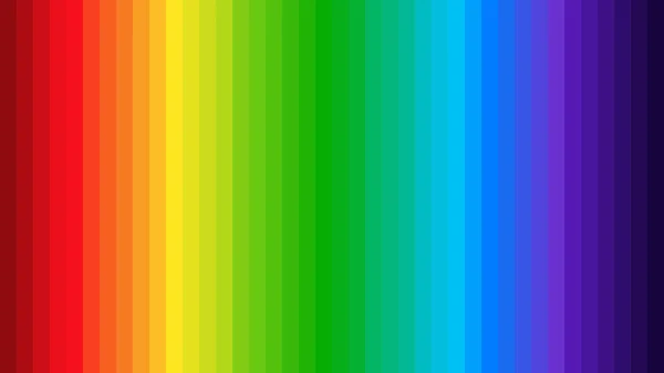Vektorová Ilustrace Barevného Gradientu Spektra Barev Spektrum Barev Paleta Vektorové — Stockový vektor