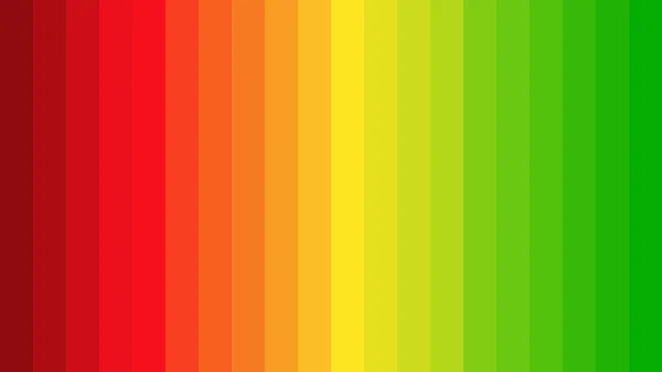 Vector Illustration Color Gradient Red Orange Yellow Green Vector Vertical — Stock Vector