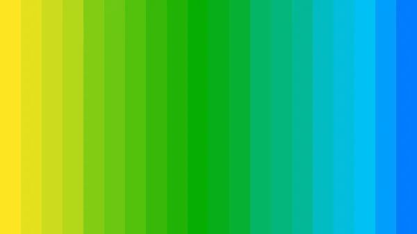 Wektor Ilustracja Gradientu Kolorów Żółtego Zielonego Niebieskiego Wektora Paleta Kolorów — Wektor stockowy