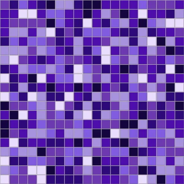 Mavi Seramik Zemin Duvar Fayanslarının Vektör Grafiği Geometrik Mozaik Doku — Stok Vektör