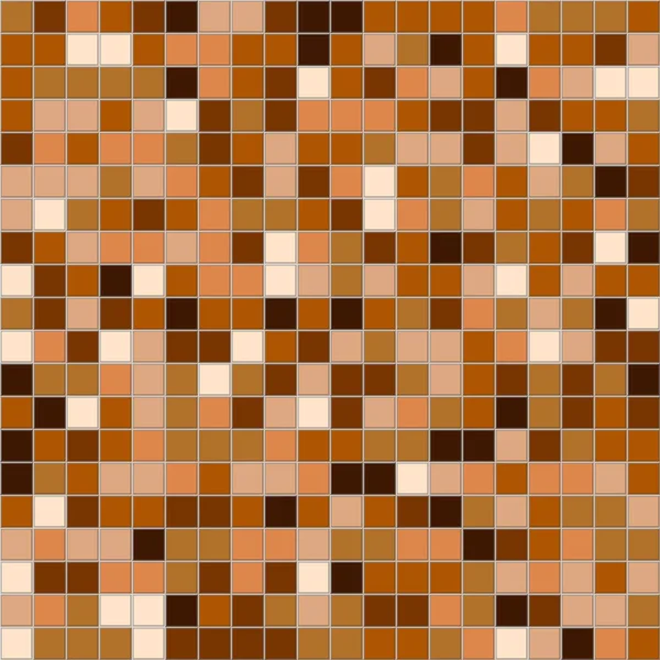 Seramik Zemin Duvar Fayanslarının Vektör Grafiği Geometrik Mozaik Doku Kare — Stok Vektör
