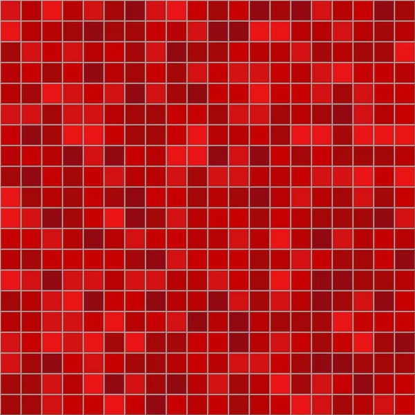 Kırmızı Pembe Seramik Zemin Duvar Fayanslarının Vektör Grafiği Geometrik Mozaik — Stok Vektör