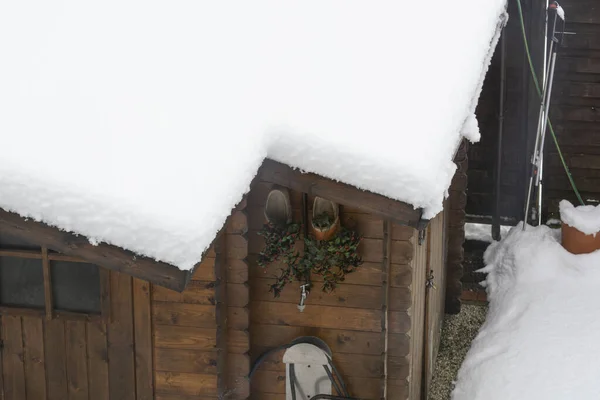 Iarna Germany Aer Liber Natura Zăpadă — Fotografie, imagine de stoc