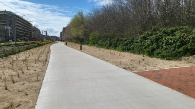 BLANKENBERGE, BATI-FLANDERS, BELGUM - Nisan, 24 2023: