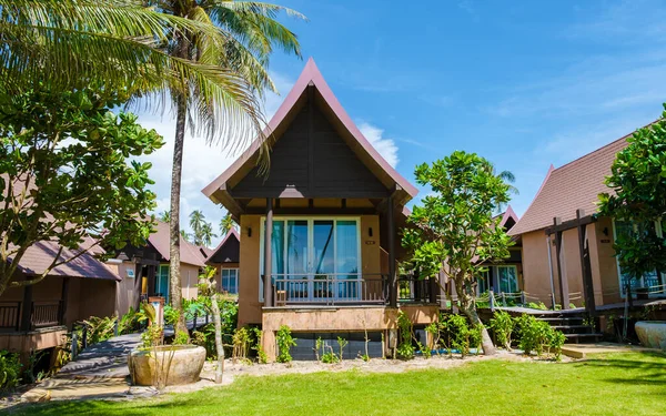 Koh Kood Thailand Oktober 2022 Luxe Vakantie Bungalow Een Tropische — Stockfoto