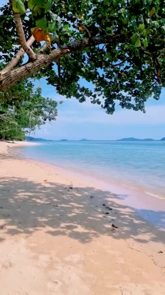 Klong Kloi Beach Koh Chang Thailandia Spiaggia Tropicale Thailandia — Video Stock