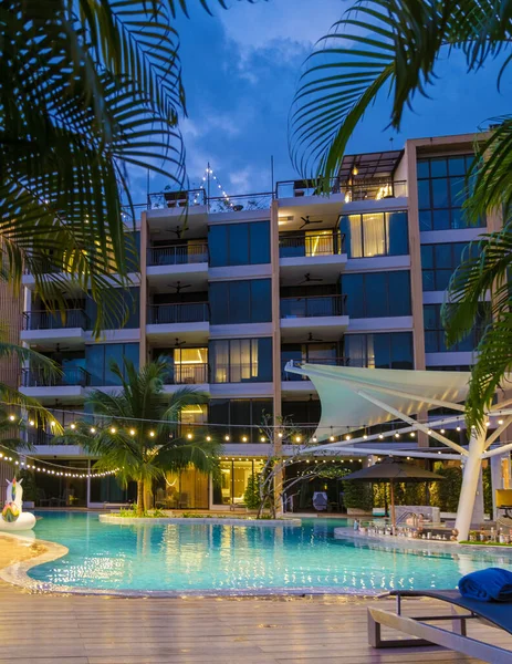 Phuket Tailandia Noviembre 2022 Vista Piscina Del Hotel Skyview Hotel —  Fotos de Stock