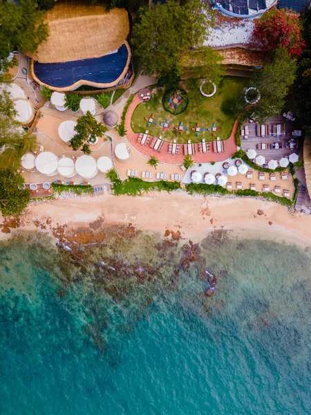 Pattaya Thaïlande Décembre 2022 Drone Vue Café Restaurant Oasis Oxygen — Photo
