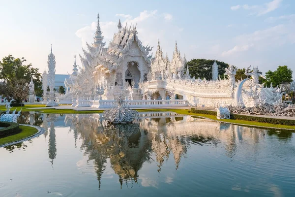 Beyaz Tapınak Chiang Rai Tayland Wat Rong Khun Chiang Rai — Stok fotoğraf