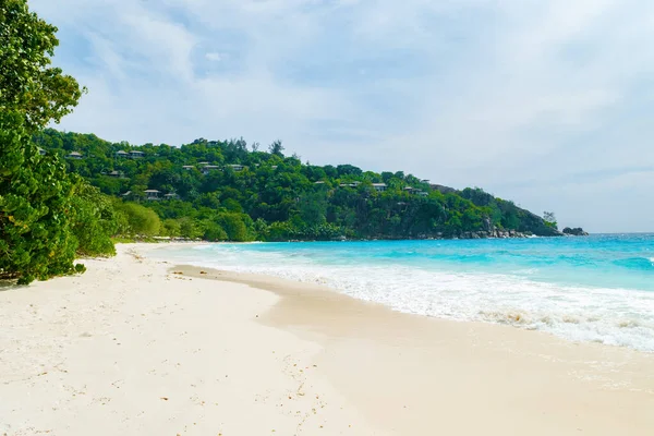 Petite Anse Beach Mahe Tropical Seychelles Islands — Stok Foto