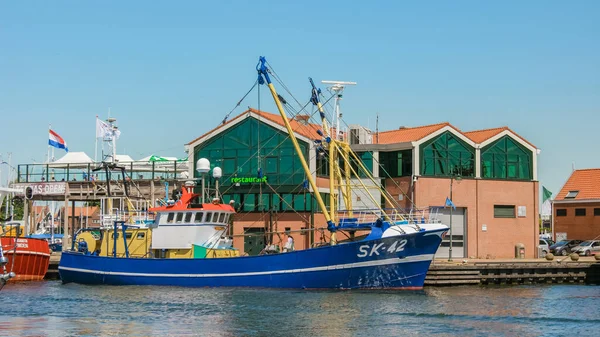 Urk Flevoland Netherlands May 2017 Fishing Harbor Urk Holland Fishing — Zdjęcie stockowe