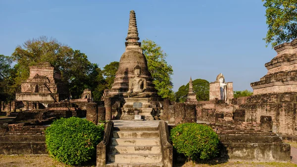Wat Mahathat Sukhothai Oude Stad Thailand Oude Stad Cultuur Van — Stockfoto
