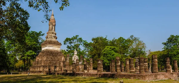 Wat Sit Sukhothai Oude Stad Thailand Oude Stad Cultuur Van — Stockfoto