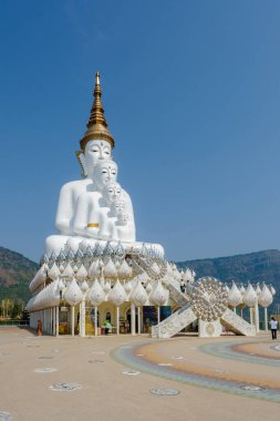 Wat Pha Sorn Kaew Tapınak Camın Üzerinde Khao Kho, Petchabun, Tayland.